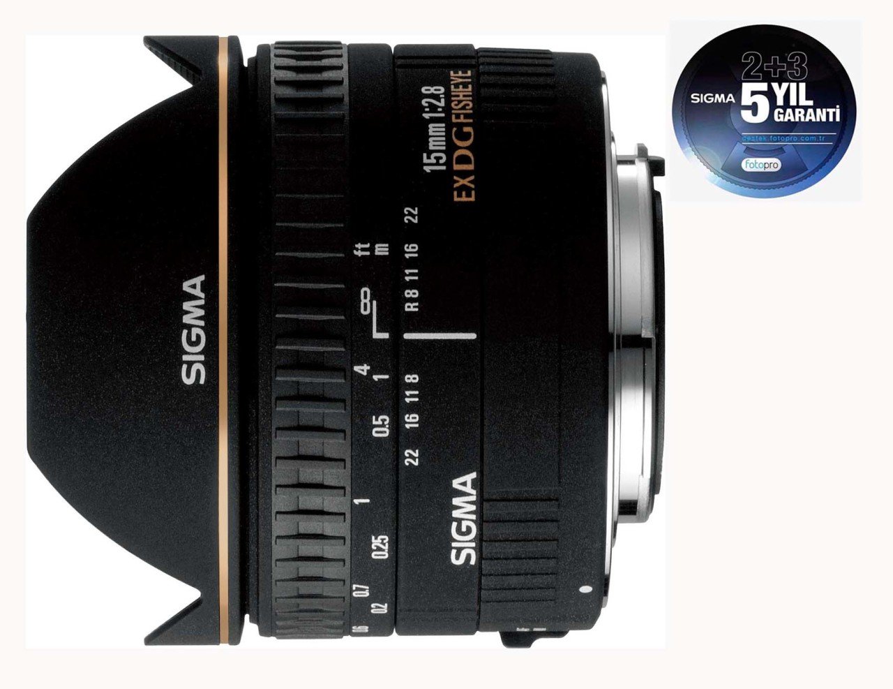 Sigma 15mm f/2.8 EX DG Diagonal Fisheye - Canon Uyumlu Fotoğraf