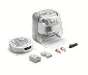 DJI Romo P Robot Süpürge, Paspas Pedleri ve Şeffaf Tasarım