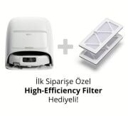 DJI Romo A Robot Süpürge, Paspas Pedleri ve Şeffaf Tasarım