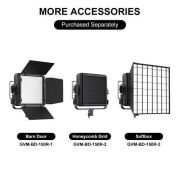 GVM YU150R 150W RGB LED Panel Işık (Hardcase)