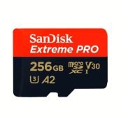 SanDisk Extreme Pro microSD UHS I Card 256GB  200MB/s