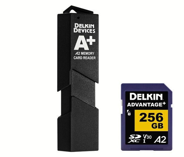 Delkin Devices USB 3.1 Gen 1 SD & microSD A2 Hafıza Kartı Okuyucu
