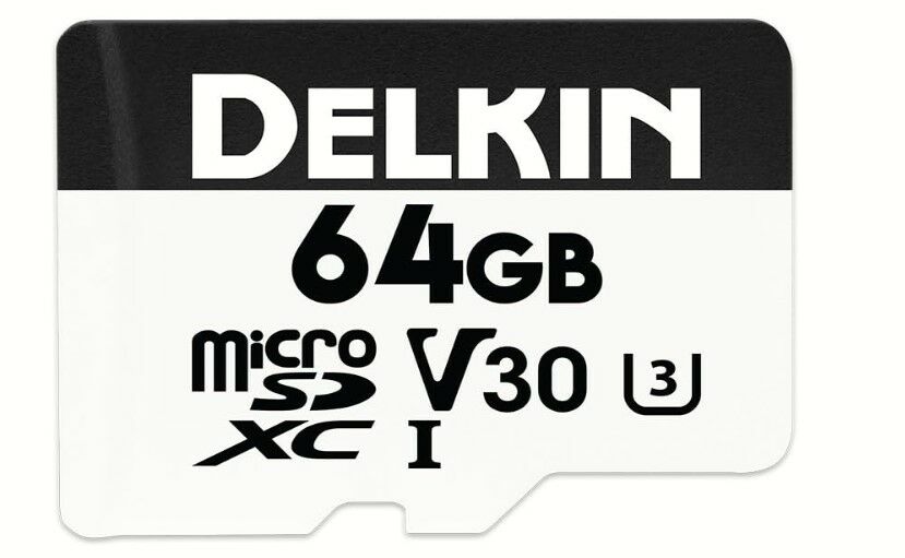 Delkin Devices 64GB Advantage microSDXC UHS-I (V30) Hafıza