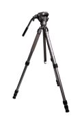 Sirui GT04+GT5 Pilot Series Video Tripod Kiti (Metalik Gri)
