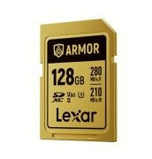 Lexar 128GB 280MB/s ARMOR GOLD Serisi SDXC UHS-II Hafıza Kartı