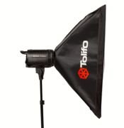 Tolifo EF 60w Led Video Işığı 2'li Soft Box'lı Çantalı set