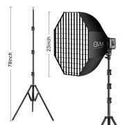 GVM SD80D Bi-Color LED Video Işığı Ayaklı Softbox Set