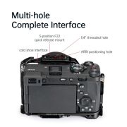 FALCAM F22 F38 F50 Quick Release Camera Cage A7C II Uyumlu Kamera Kafesi Siyah - C00B3A01B