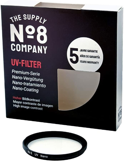 No8 Company 77mm Nano UV Filtre