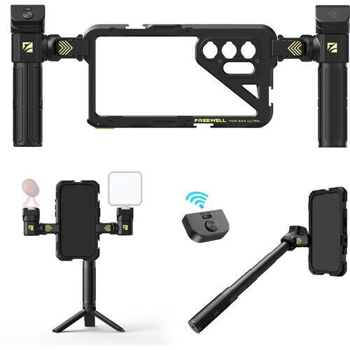 Genius Smartphone Rig Cage for Samsung S24 Ultra