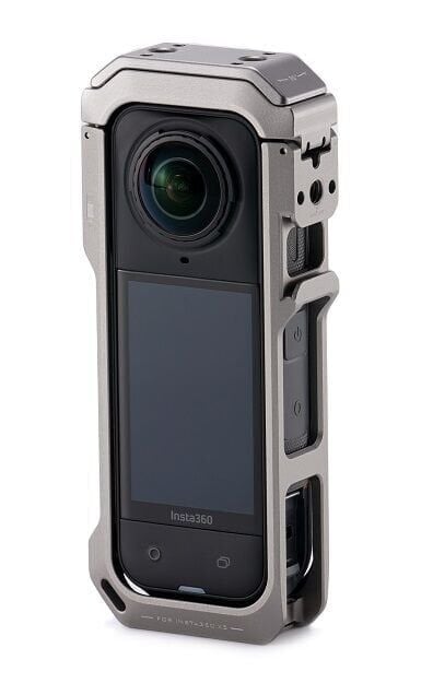 Tilta TA-T90-FCC-TG Insta360 X5 için Tam Kamera Kafesi – Titanyum Gri