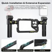 Genius Smartphone Rig Cage for iPhone 15 Pro Max