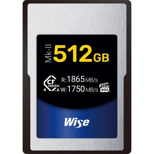 Wise 512GB CFexpress 4.0 Tip A Hafıza Kartı