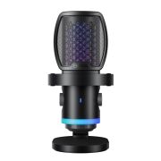 BOYA CastMic G40 RGB Aydınlatmalı Gürültü Engellemeli USB Mikrofon ve Masa Standı