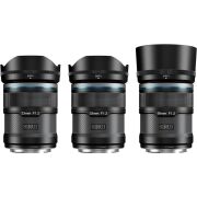 Sirui Sniper F1.2 APS-C Autofocus Fujifilm X Mount 3'lü Lens Kiti (Siyah)