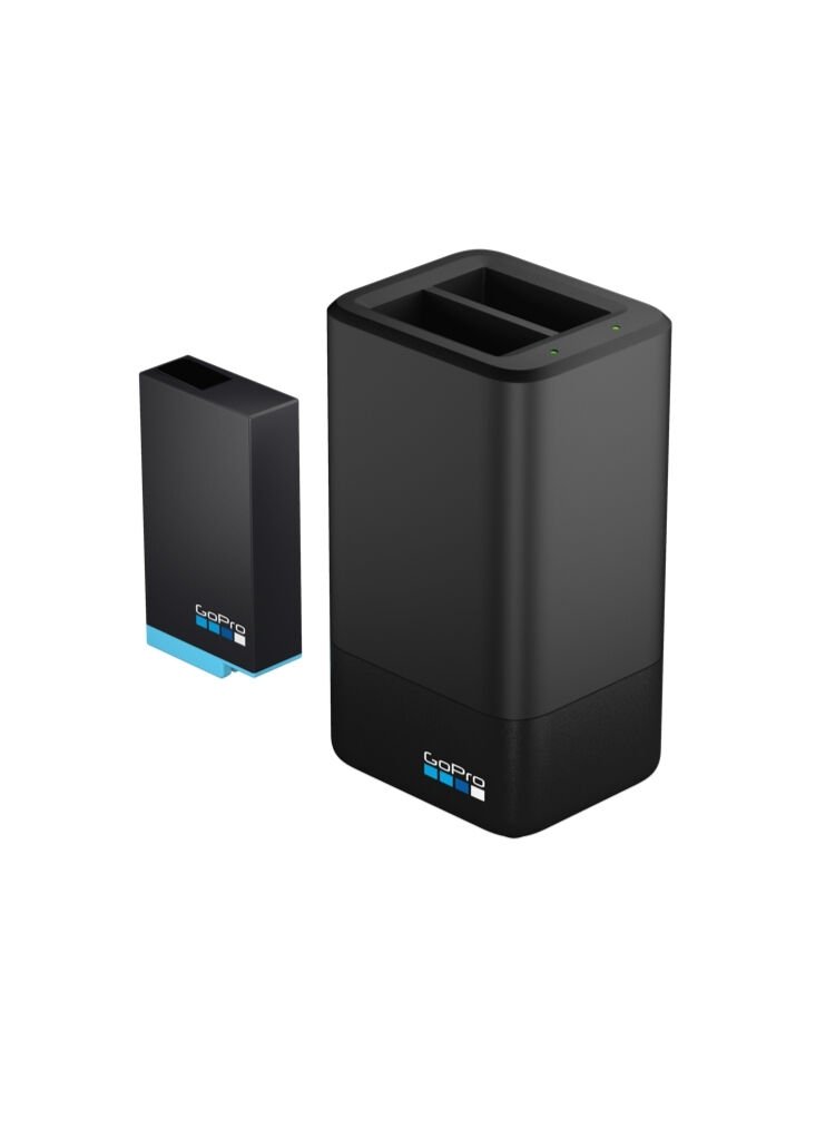 GoPro MAX İkili Şarj Cihazı (2’li Şarj Kutusu + Batarya)