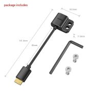 SmallRig 3020 Ultra İnce 4K Adaptör Kablosu (C - A)