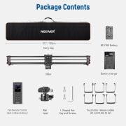 Neewer 120cm Uzaktan Kumandalı & Motorlu Slider (APP)
