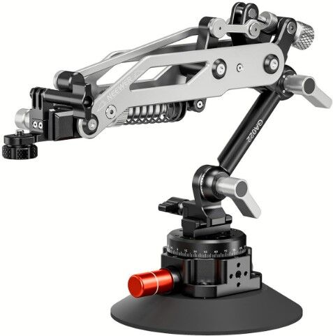 NEEWER GA022 Esnek Hidrolik Boom Kolu Vantuzu (GoPro Hero, DJI Osmo Pocket 3, Insta360 Uyumlu)