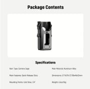 NEEWER AC029 DJI Osmo Pocket 3 İçin Manyetik Koruma Kafesi