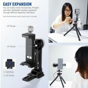 NEEWER PA002 Alüminyum Alaşımlı Döndürülebilir Akıllı Telefon Tripod Adaptörü