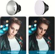 NEEWER 7 İnç Reflektör ve 20°/40°/60° Petek Izgara Seti