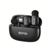 Boya Mini 2 AI Kablosuz Yaka Mikrofonu Type-C Mat Siyah