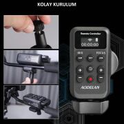 AODELAN ZC-3 Kablosuz Uzaktan Kumanda Sony ve Canon Kameralar için