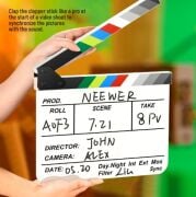 NEEWER Yönetmen Film Klaketi (30x25cm)