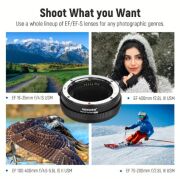 Neewer EF-EOSR Canon EF - RF AF Lens Adaptörü