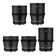 SAMYANG 24/35/50/85/135 VDSLR MK II 5'li Sine Lens Seti (Sony E)