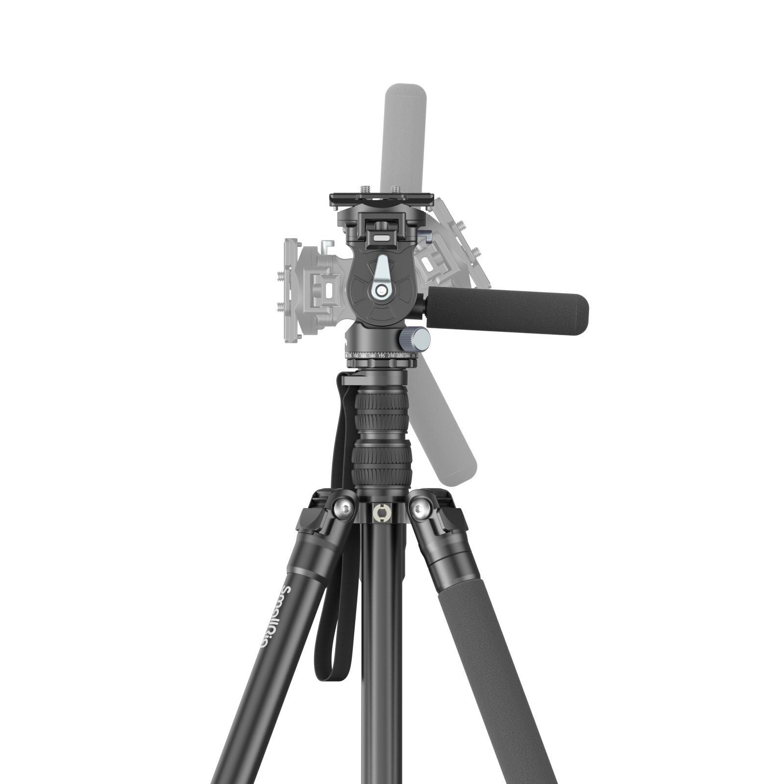 SmallRig 4307 CT195 Alüminyum Alaşımlı Video Tripod Fotoğraf Makinesi ...