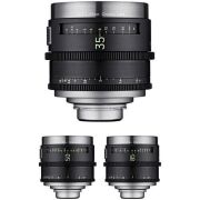 XEEN MEISTER 35, 50, 85mm T1.3 Cine 3'lü Set (Arri PL)