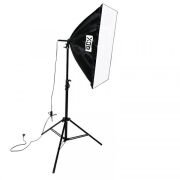 Gdx TLB-4 Pro Light 50x70 cm Video ve Fotoğraf Çekim 2'li  SoftBox Seti - 4 Duylu Softbox - LAMBASIZ