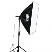 Gdx TLB-4 Pro Light 50x70 cm Video ve Fotoğraf Çekim 2'li  SoftBox Seti - 4 Duylu Softbox - LAMBASIZ