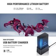 Neewer Z2PRO-C Canon Uyumlu 76W Yuvarlak Kafa Akülü Tepe Flaşı & Kubbe Difüzör