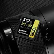 Lexar 128GB 1800x Profesyonel UHS-II SDXC Hafıza Kartı (GOLD Serisi)