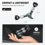Neewer UA082 7'' - 18cm Anti-Twist Eklemli Magic Arm