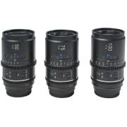 Sirui Astra Series AF T1.8 1.33x Full Frame Neutral Flares Anamorphic Sony E Mount 3'lü Lens Kit