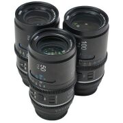 Sirui Astra Series AF T1.8 1.33x Full Frame Neutral Flares Anamorphic Sony E Mount 3'lü Lens Kit