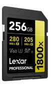 Lexar 256GB Profesyonel 1800x UHS-II SDXC Hafıza Kartı