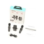 PDX V5-2 İkili Kablosuz Yaka Mikrofonu