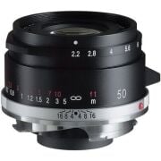 Voigtländer Color-Skopar 50mm F2.2 VM Leica M Mount (Siyah)