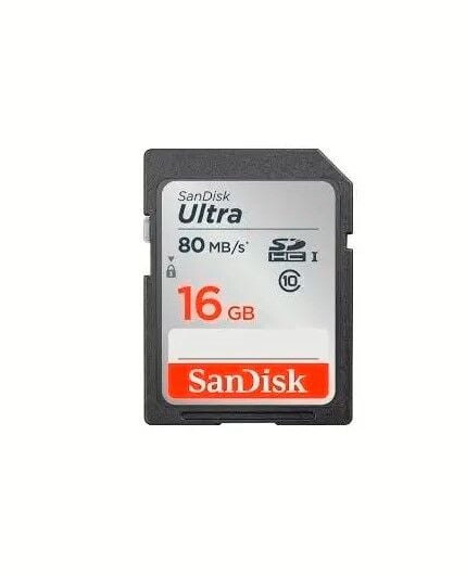 SanDisk 16GB Ultra SDHC UHS-I SDSDUNC-016G-GN6IN Class 10 SD  Kartı