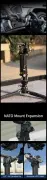 YC Onion Telescopic Extension Tube& RS Pro Connection Kit