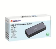 Verbatim   USB-C PRO DOCKING STATION 15 PORT CDS-15