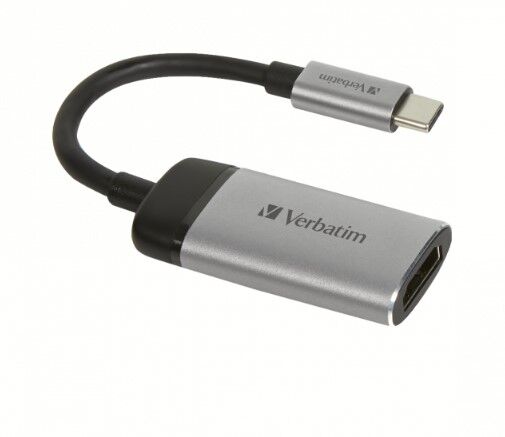 Verbatim  Usb-C To Hdmi 4K Adapter - Usb 3.1 Gen 1 / Hdmi 10Cm Cable