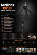 PDX Mini Pro Tripod | Kompakt | Taşınabilir