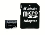 Verbatim 128GB Pro U3 Micro SDXC Hafıza Kartı