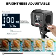 PDX SD80D Bi-Color LED Işık | Sarı Beyaz | Ayarlanabilir Işık